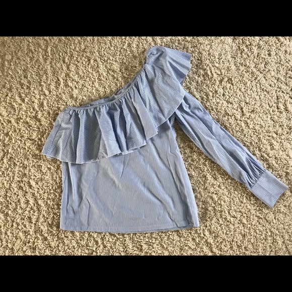 Loft one shoulder top. Size XS - Picture 2 of 3